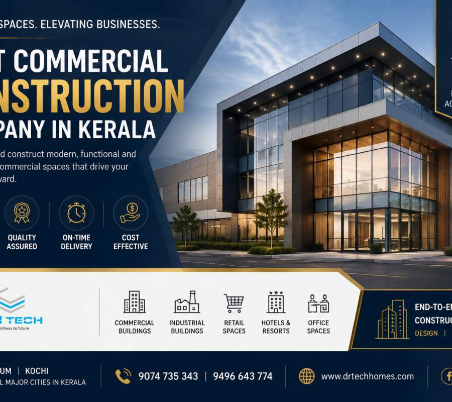 commercial construction company in kerala